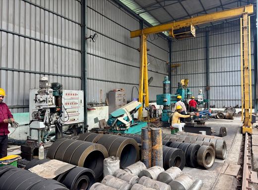 Drilling machine area