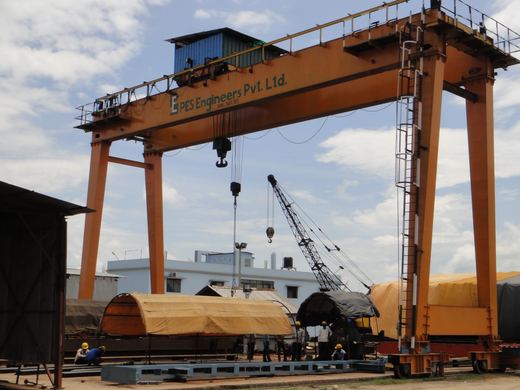 50T/15T gantry crane